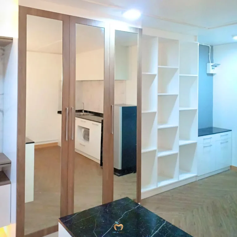 บิวท์อินรีโนเวท Poppular Condo เมืองทองธานี