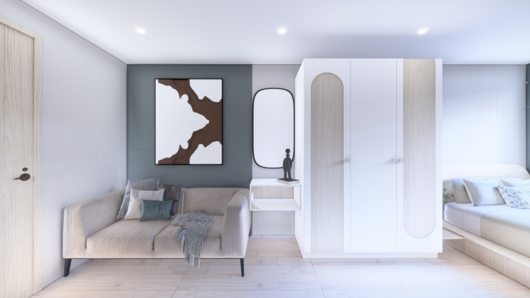 แบบ 3D Plum Condo Donmuang-Airport