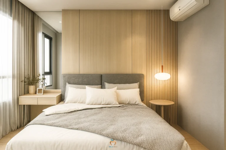 รีวิวการออกแบบ ตกแต่งภายในบิวท์อิน Niche Mono Condo ห้องนอน