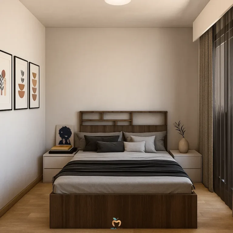 รีวิวการออกแบบ ตกแต่งภายในบิวท์อิน บ้านในโครงการ The Connect มุมห้องนอน