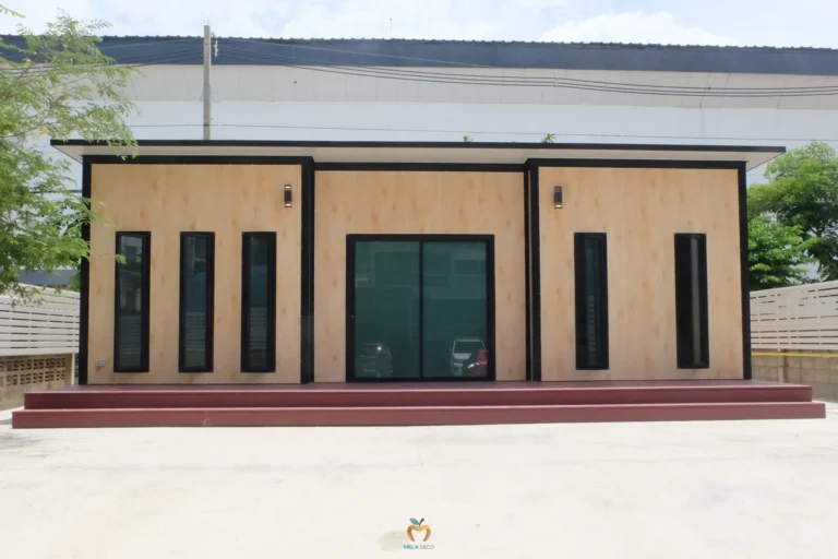 รีวิวบิวท์อินบ้านน็อคดาวน์ มุมภายนอก