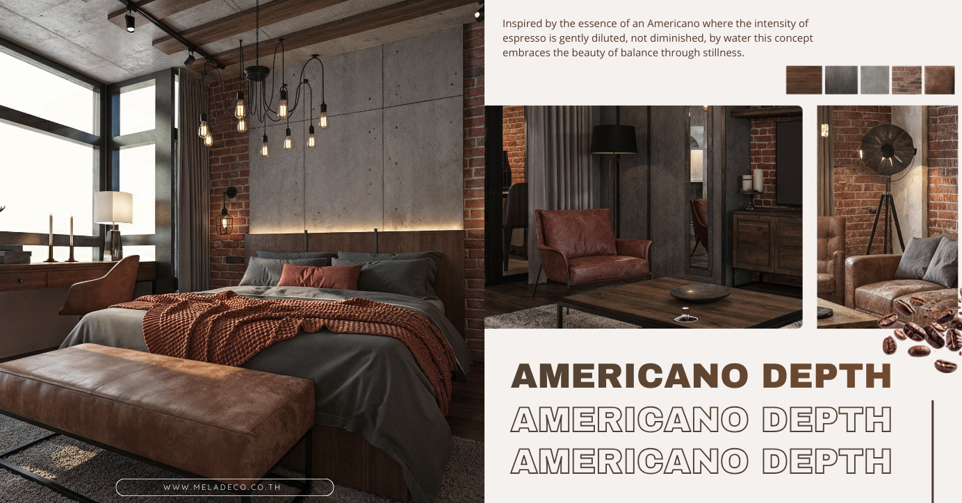 บิ้วอินคาเฟ่คอลเลคชัน Americano Depth