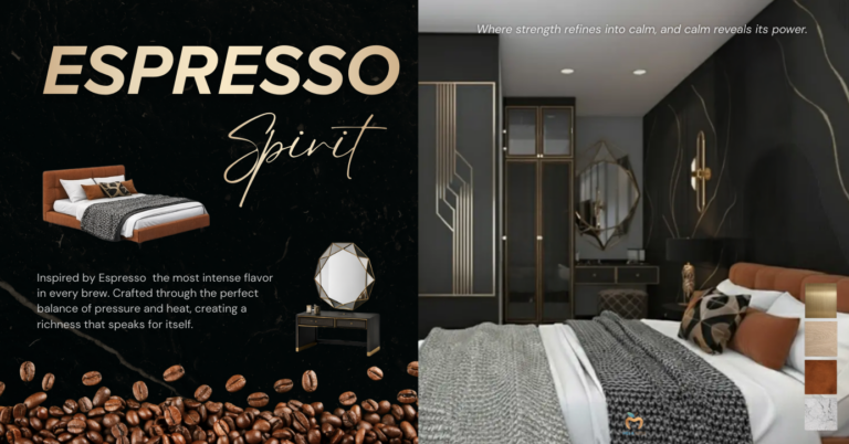 บิ้วอินห้องนอนคอกเลคชัน Espresso Spirit